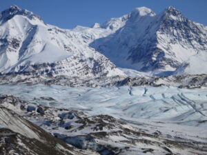 The Russell Glacier. Photo courtesy of K. Strong