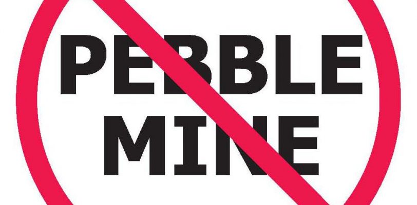 No pebble mine graphic