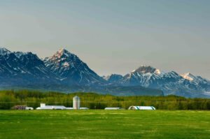 Farming and rural living are the heart of the Matanuska Valley.