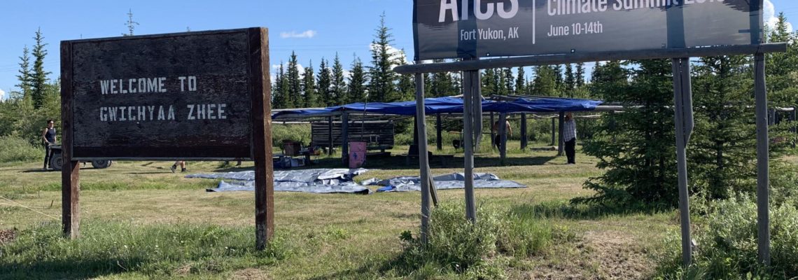 From the 2019 Indigenous Climate Summit in Fort Yukon.