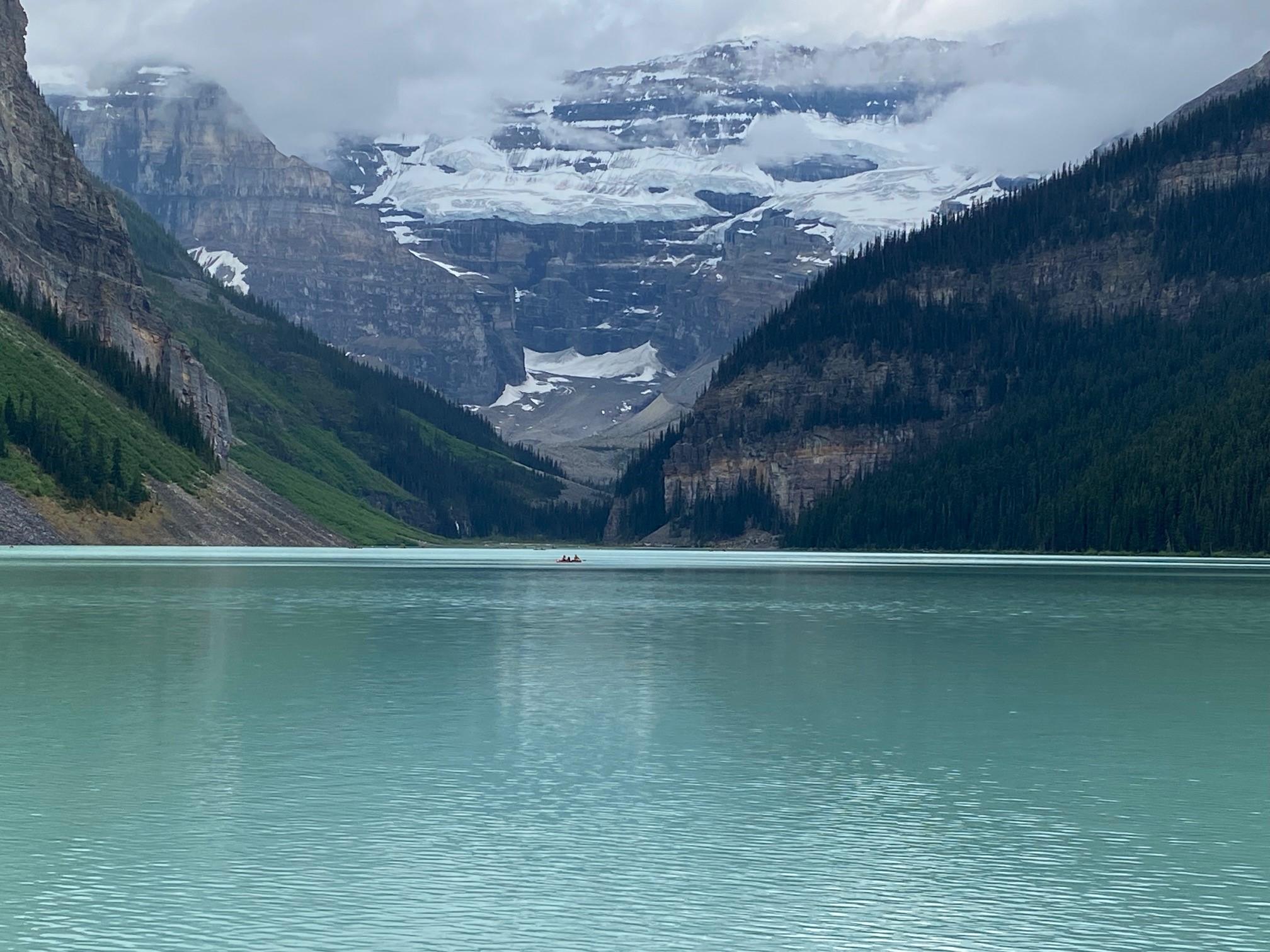 A June day in Lake Louise. Photo by Vicki Clark